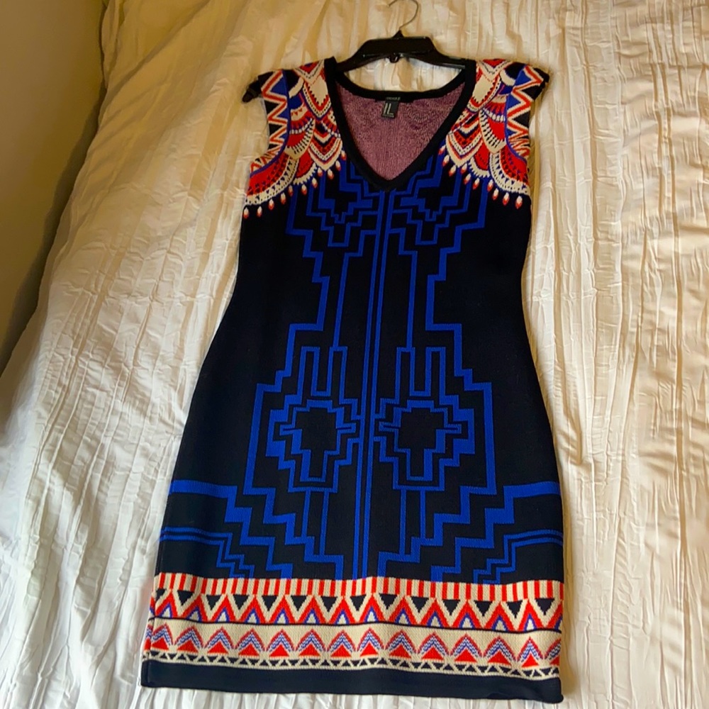Forever 21 dress Aztec print